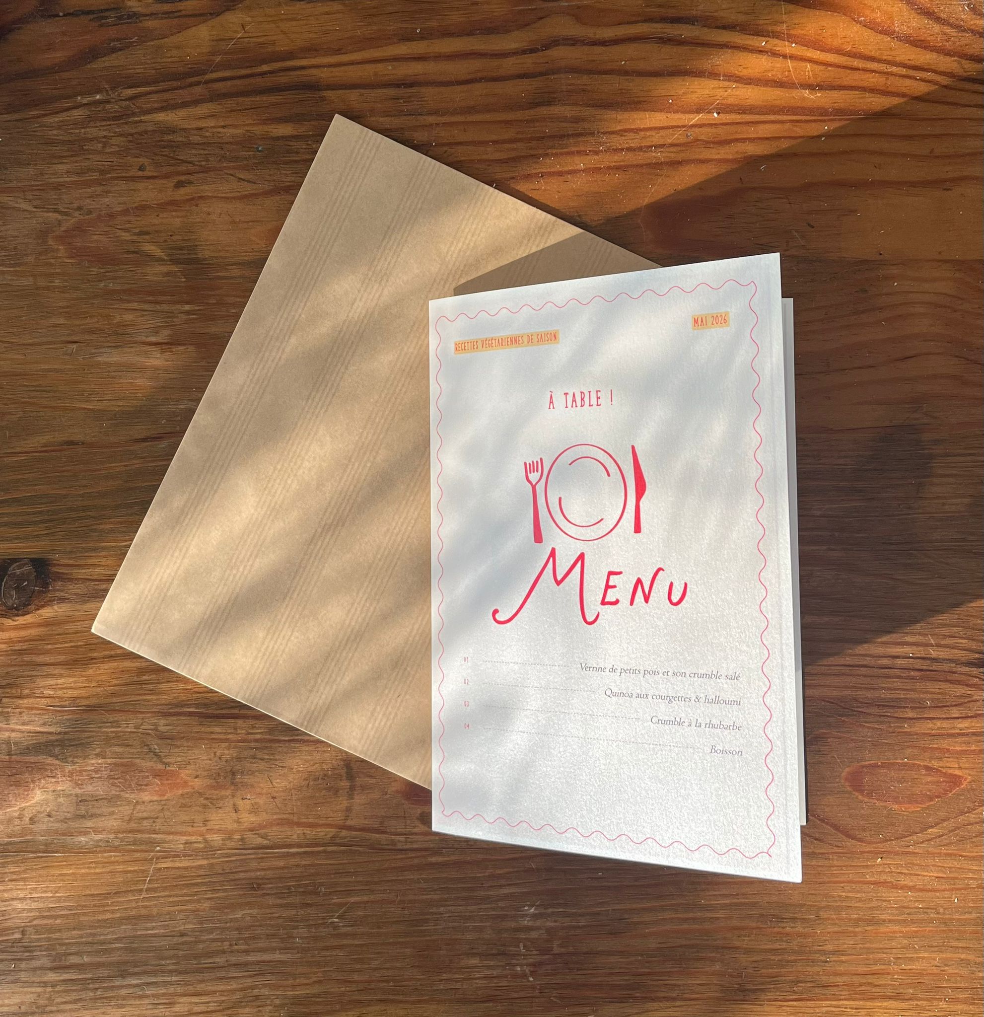 Menu mai — Les Affamé·es